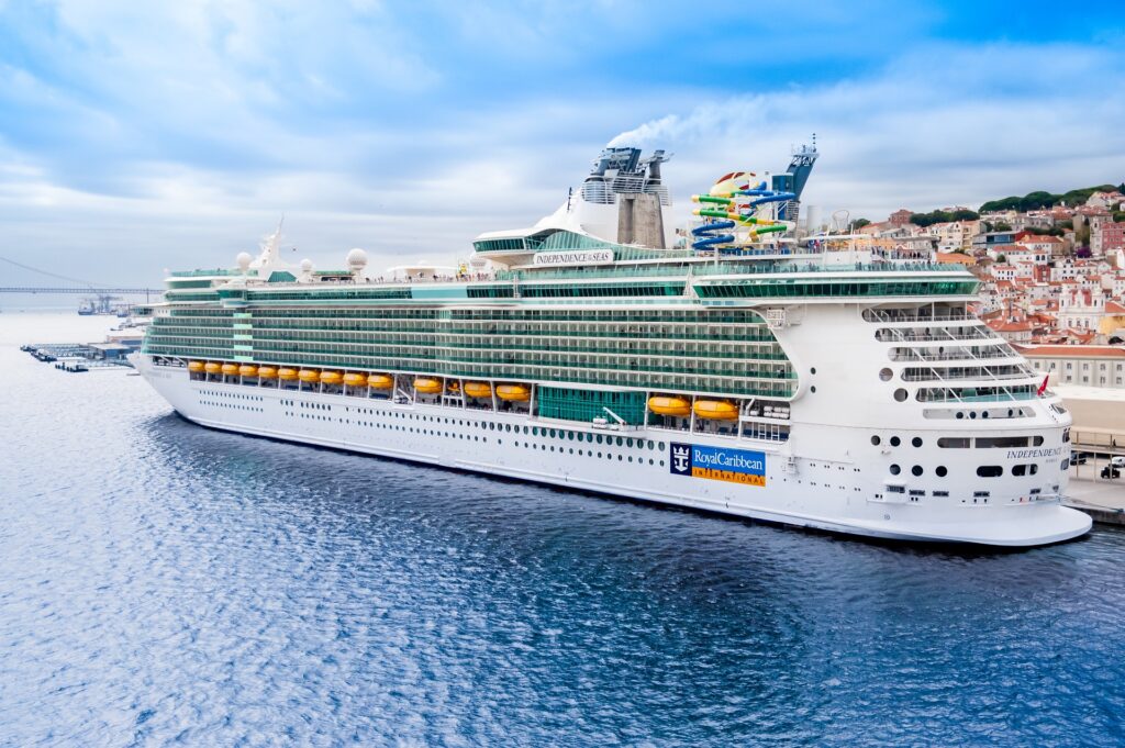 Royal Caribbean Ship at Port