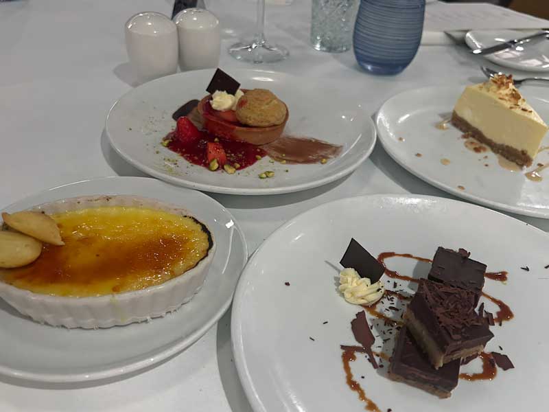 Sun Princess Desserts