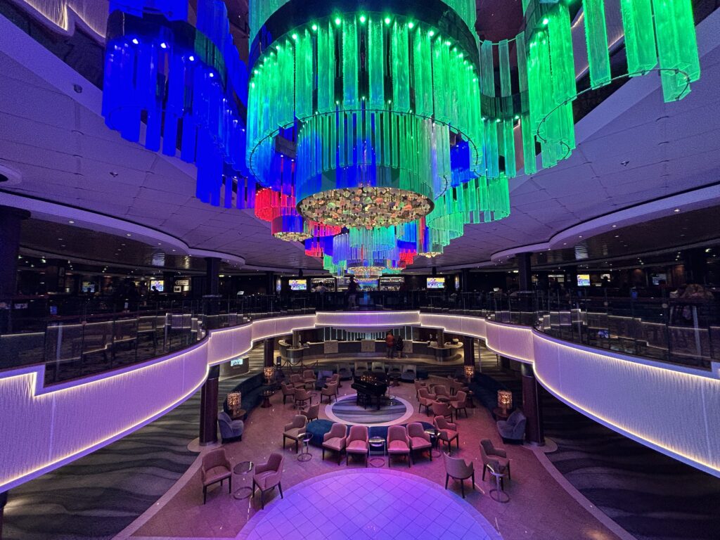 Norwegian Jade Atrium, as seen from O'Sheehan's